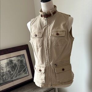 Ralph Lauren Woman Safari Jean Vest